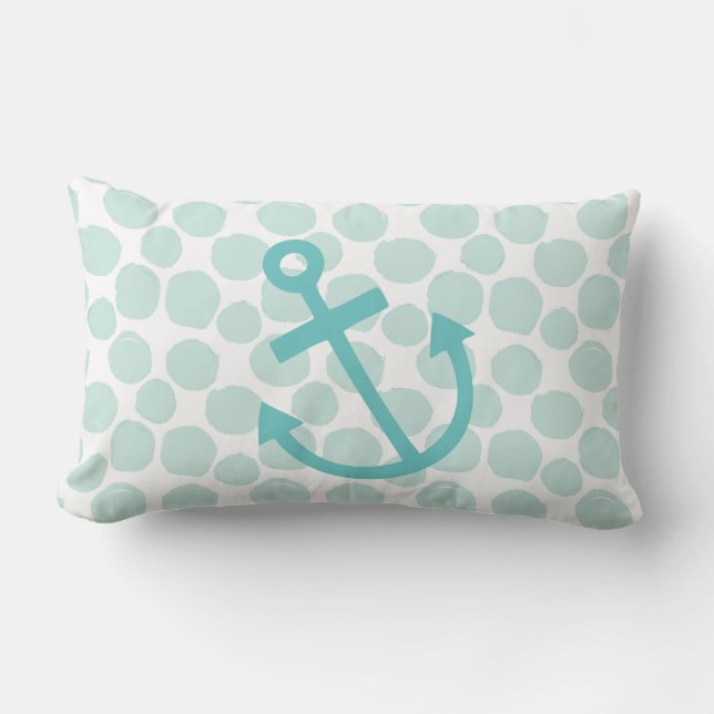 Almofada Lombar Padrão de Pontos Náuticos de Pequeno Pista (Frente)