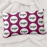Almofada Lombar Padrão do logotipo Promocional comercial Cherry Pi<br><div class="desc">Simples design de logotipo minimalista para promover a lealdade marca e promover sua pequena empresa. Substitua o logotipo pelo seu e altere a cor de fundo na Ferramenta Design para personalizar. Use-os em sua empresa,  hotel,  café,  restaurante,  escritório ou loja,  ou venda ou entregue a seus clientes e clientes.</div>