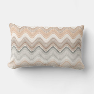 Almofada Lombar Padrão Zigzag Multicolor