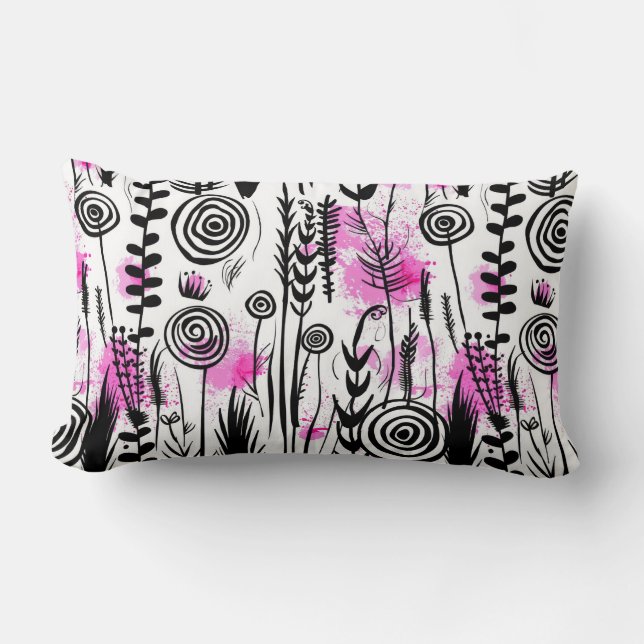 Almofada Lombar Padrões mínimos de pente de tinta (Frente)