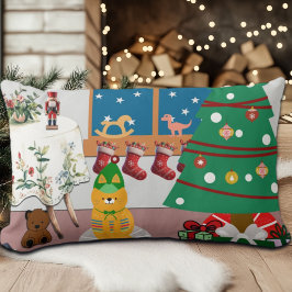 Almofada Lombar Página inicial da ilustração de feriados