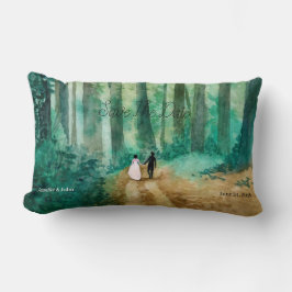 Almofada Lombar Paisagem florestal natural