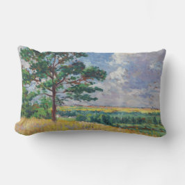Almofada Lombar Paisagem rural em Méréville, França (Arte)