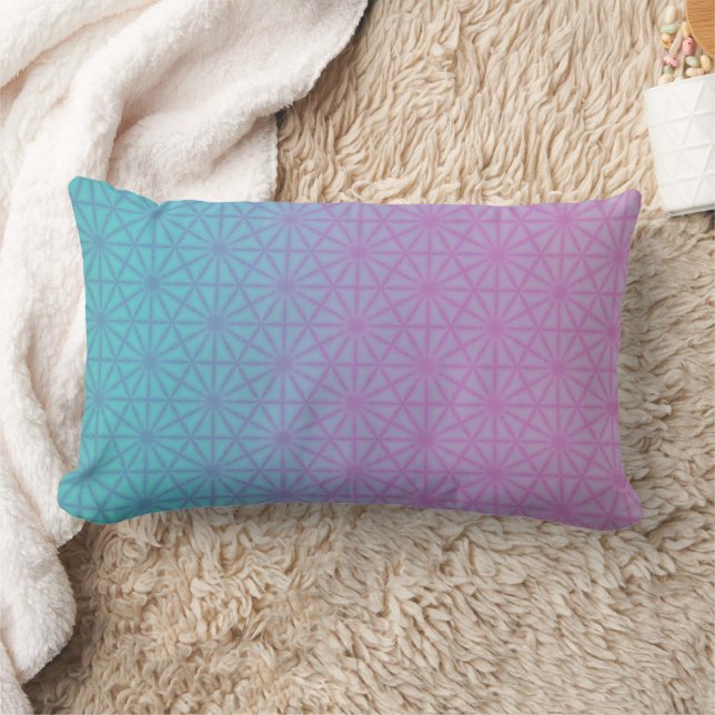 Almofada Lombar Pale purple gradient throw pillow (Cobertor)