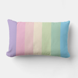 Almofada Lombar Paleta de cores pastel da primavera