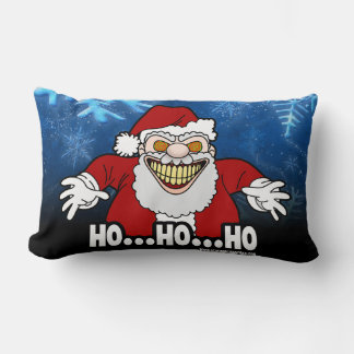 Almofada Lombar Papai Noel Sinistro Gráficos Malucos HOHOHO