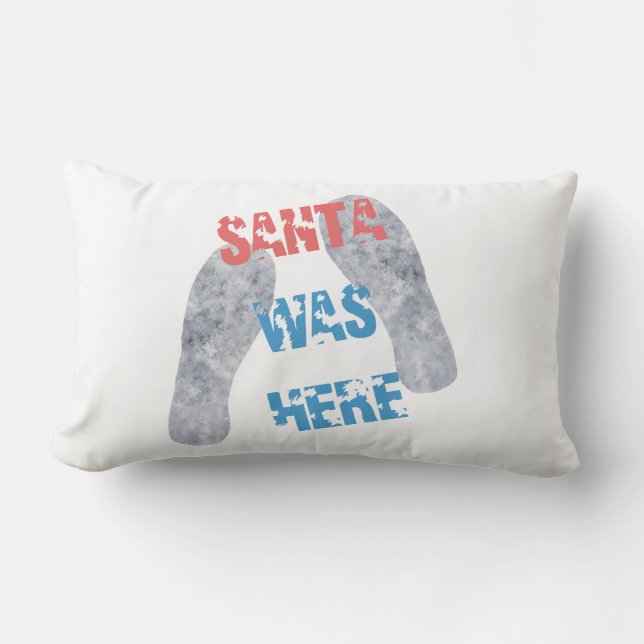 Almofada Lombar Papais noeis Aqui (Frente)