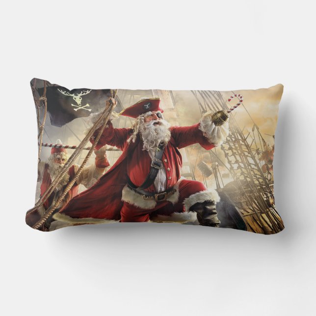 Almofada Lombar Papais noeis piratas (Frente)