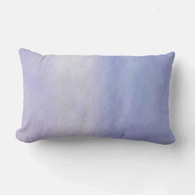 Almofada Lombar Papel 2 da aguarela da textura do fundo (Frente)