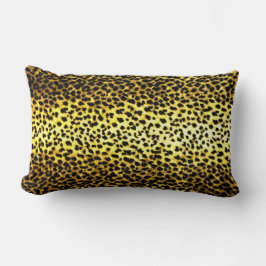 Almofada Lombar Papel de Parede Estampa de Leopardo