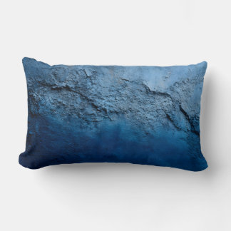 Almofada Lombar Parede pintada de azul