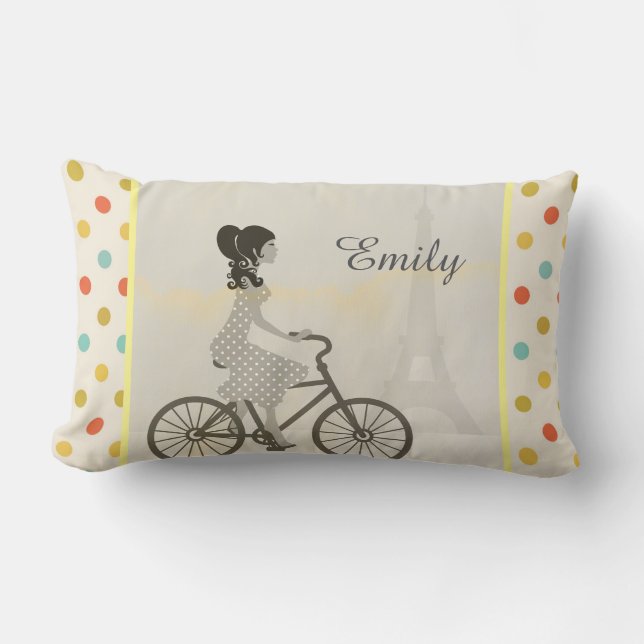 Almofada Lombar Paris chique (Frente)