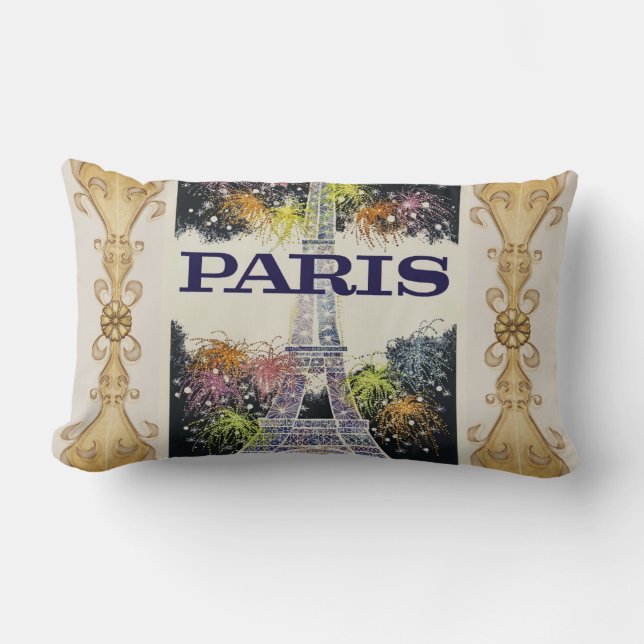 Almofada Lombar Paris: Poster (Frente)