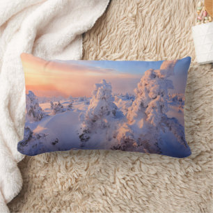 Almofada Lombar Parque Nacional Mont Logan Sunrise Gaspesie Quebec