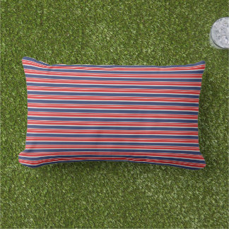 Almofada Lombar Patriotic Stripes Outdoor Pillow