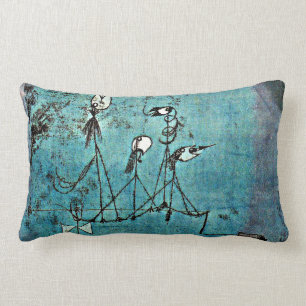 Almofada Lombar Paul Klee art: Twittering Machine