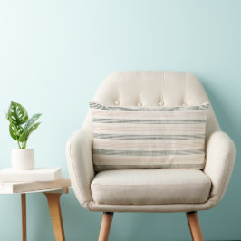 Almofada Lombar Peach Sage Modern Minimalist Strike Boho