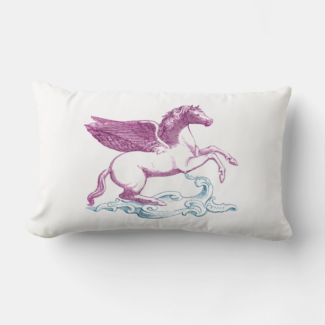 Almofada Lombar Pegasus Roxo (Frente)