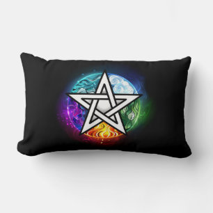 Almofada Lombar Pentagrama do Wiccan