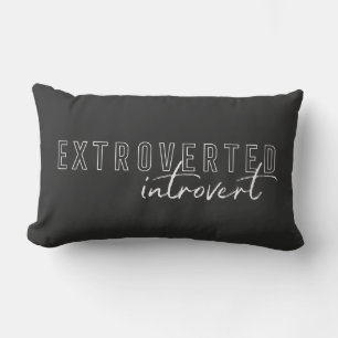 Almofada Lombar Personalidade introvertida extrovertida engraçada