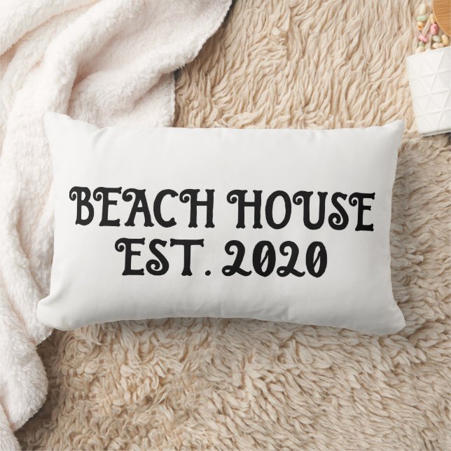 ALMOFADA LOMBAR PERSONALIZADA CASA DE PRAIA (Cobertor)