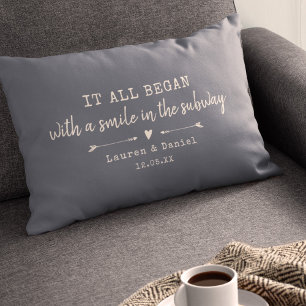 Almofada Lombar Personalizado Onde Tudo Começou Dia dos Namorados 