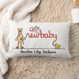 Almofada Lombar Personalizado Um Novo Bebê