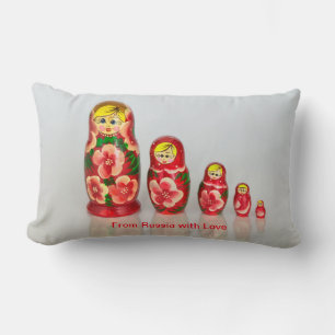 Almofada Lombar Personalizar bonecos de empilhamento da Matryoshka