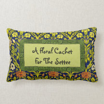 Personalize este design floral doce com meandro