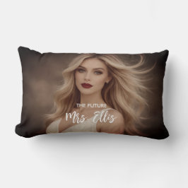 Almofada Lombar Personalized Wedding Pillow – The Future, Mrs.
