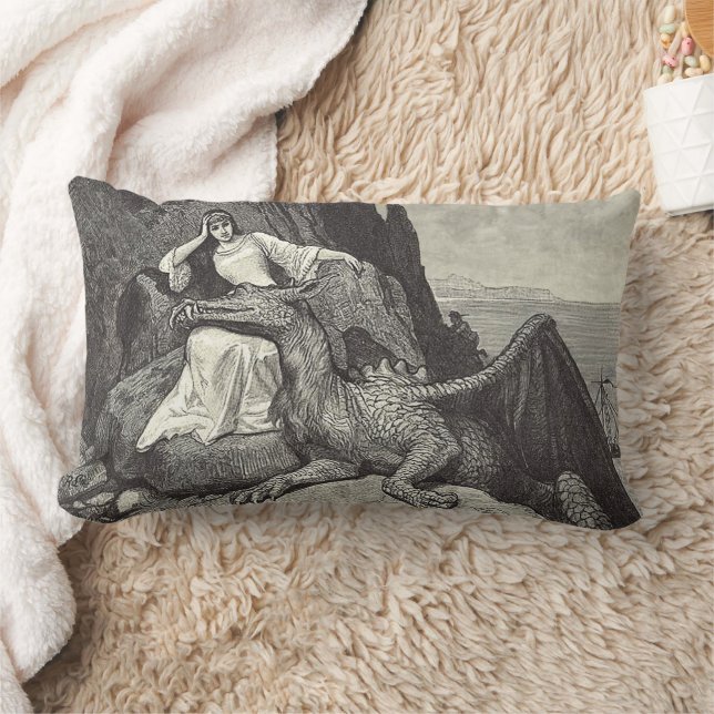 Almofada Lombar Pet Dragon e Maiden (Cobertor)