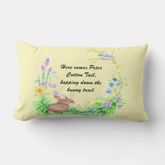 Almofada Lombar Peter Cotton Tail (Frente)