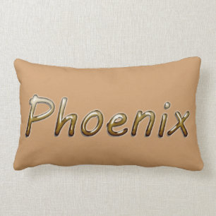 Almofada Lombar Phoenix - cores do deserto - em Tan