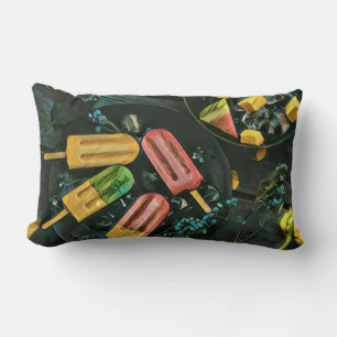 Almofada Lombar picolé de sorvete colorida
