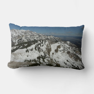 Almofada Lombar Picos de neve das montanhas Teton I Fotografia