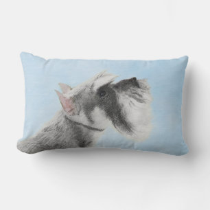 Almofada Lombar Pintura Schnauzer (Giant, Standard) - Arte Canina
