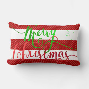 Almofada Lombar PixDezines Feliz Natal, querida está frio lá fora