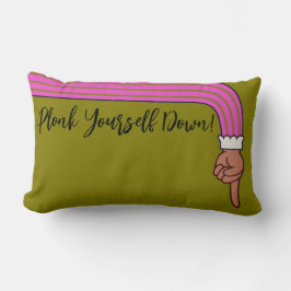 Almofada Lombar Pointing Hand Fun Throw Pillow
