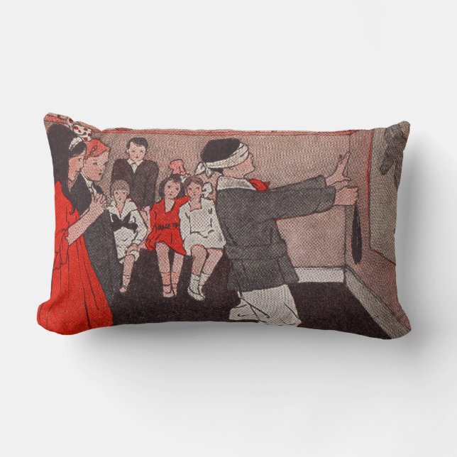 Almofada Lombar Ponha a cauda Donkey (Frente)