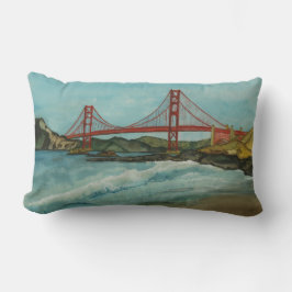 Almofada Lombar Ponte ouro Portão San Francisco
