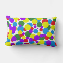 Almofada Lombar Pontos coloridos