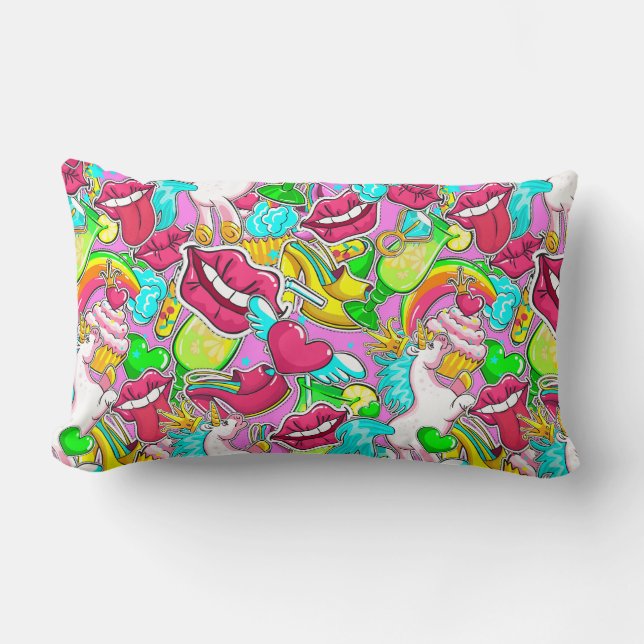 Almofada Lombar Pop Art (Frente)