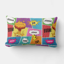 Pop de Arte Personalizada do Livro Quadrado Colori