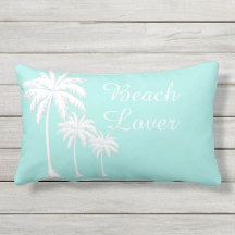 Praia Lover Palm Tree Aqua Outdoor