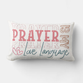 Almofada Lombar Prayer Love Language