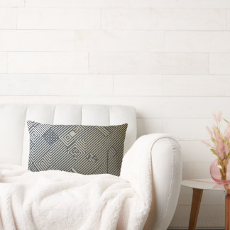 Almofada Lombar Precisão das Formas: Abstração Geométrica