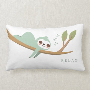 Almofada Lombar Preguiça Feliz Relaxar
