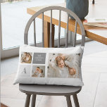 Almofada Lombar Presente de Colagem Familiar Personalizada<br><div class="desc">Apresentando nossa elegante Foto da Colagem de Tendy, a derradeira dádiva familiar que captura memórias queridas de forma personalizada e na moda. Esta colagem cuidadosamente trabalhada mostra os belos momentos e laços partilhados dentro da sua família, fazer-a um presente verdadeiramente especial e sincero. Com o tema elegante das cinzas, essa...</div>