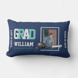 Almofada Lombar Presente de FOTO DE GRADUAÇÃO de Baseball Personal