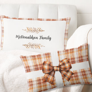 Almofada Lombar Presente Pai do Nome Personalizado Laranja Laranja